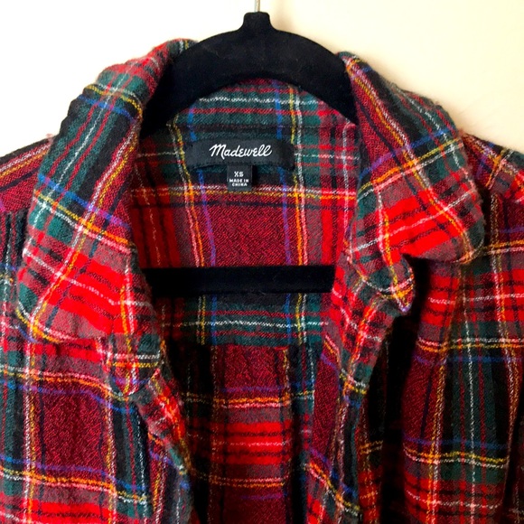 Madewell Tops - Madewell Vintage plaid flannel size xs